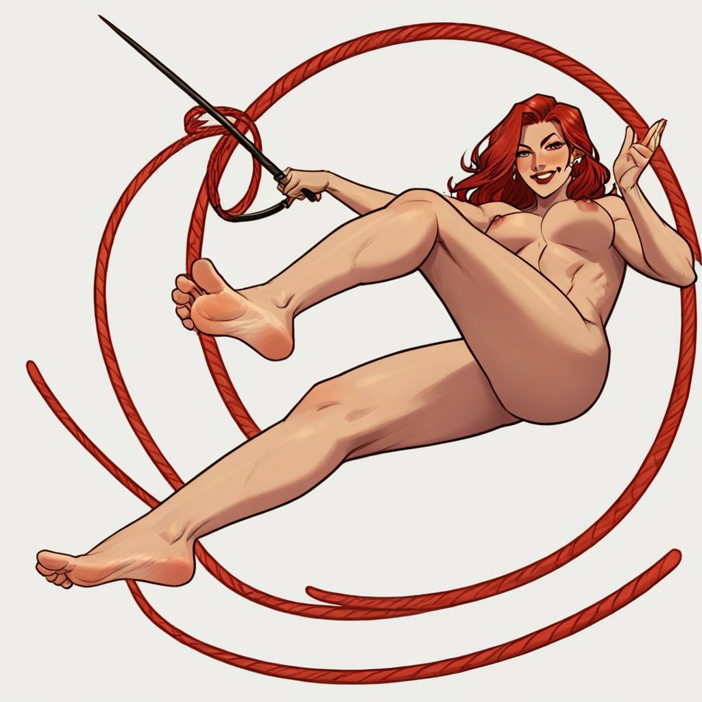 Adam Hughes Style, Perfect Hands, Saturated And Colorful Image AI Porn