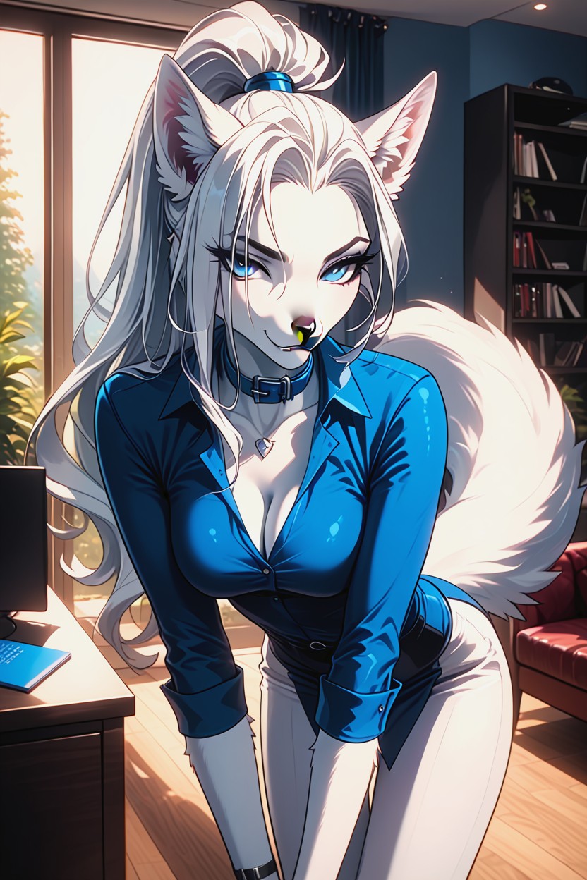 Model, 18+, Happy Furry AI Porn