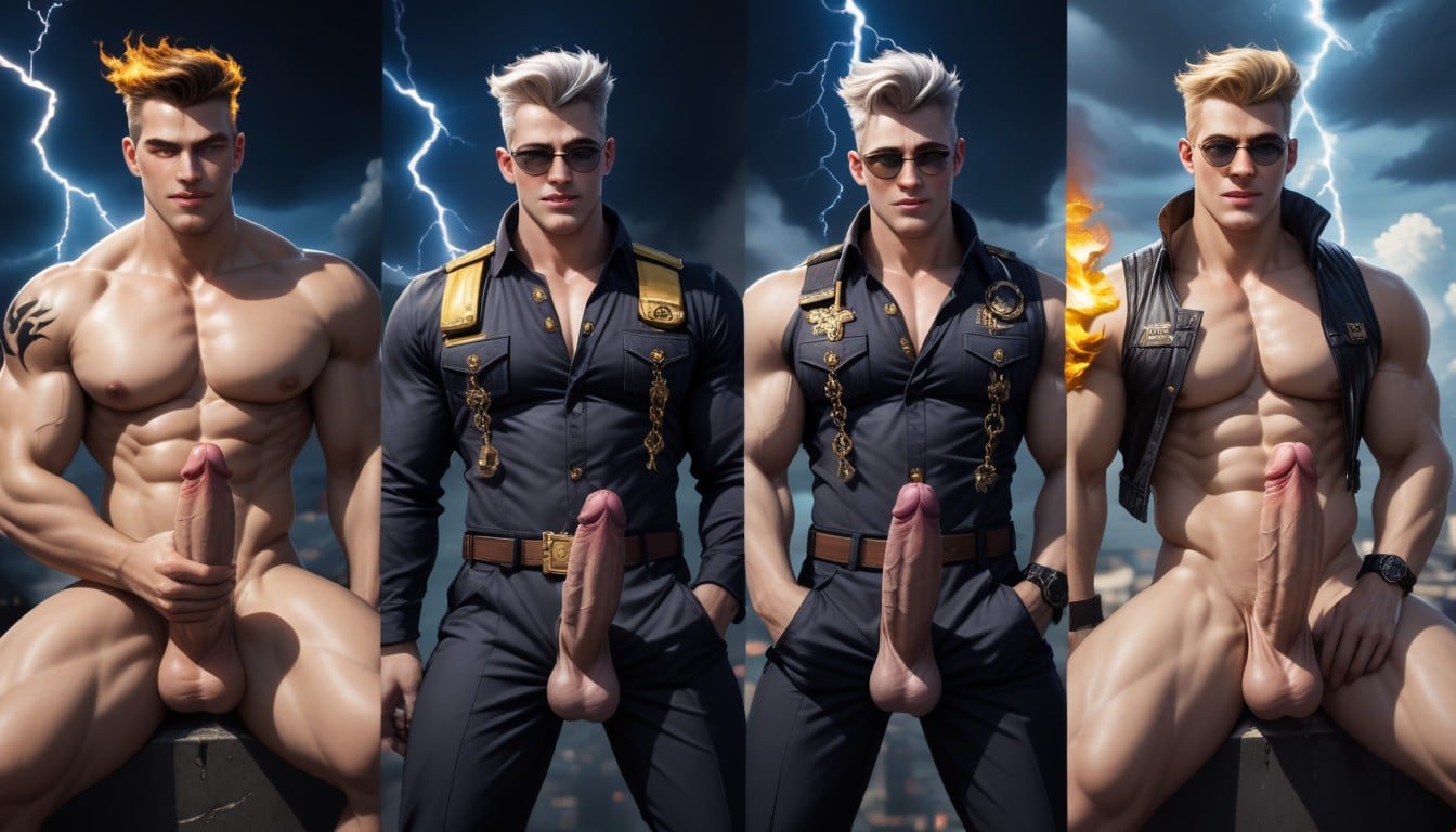 Shooting Massive Cum Shot, Gold Chains, Relaxed ИИ гей порно