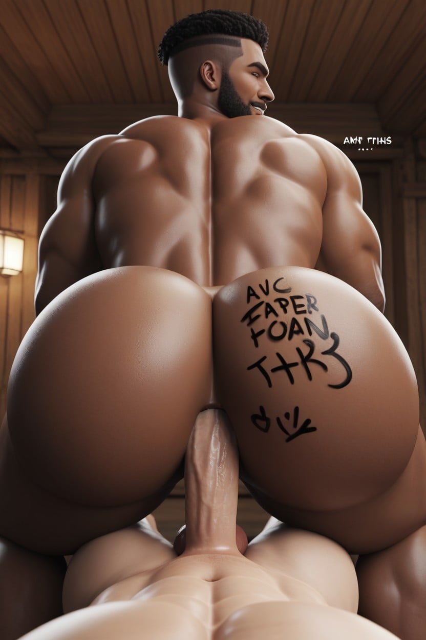 Masculine, Pov, Rounded Ass AI Gay Porn