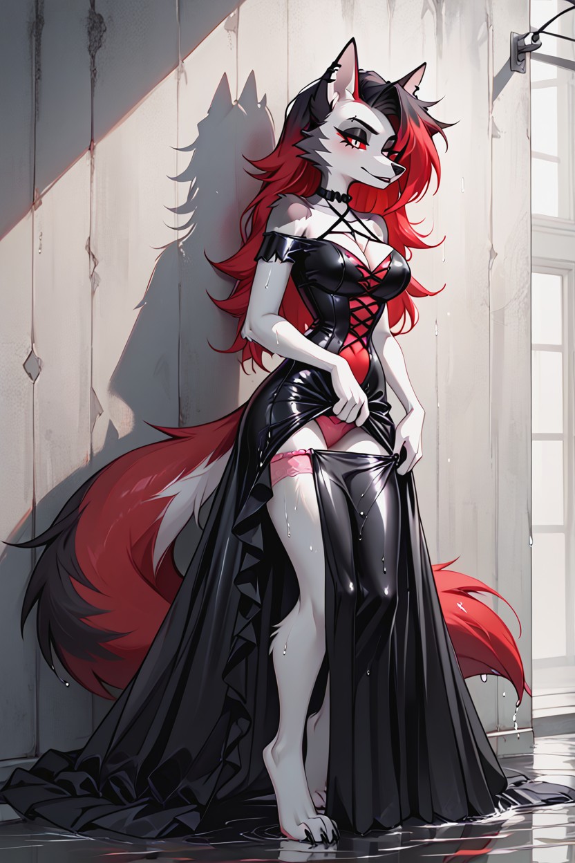 Gothic, 25+, Pink Panties Furry IA
