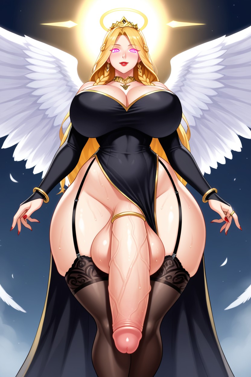 Double Penis, Large Penis, Tall Porno IA transsexuelle