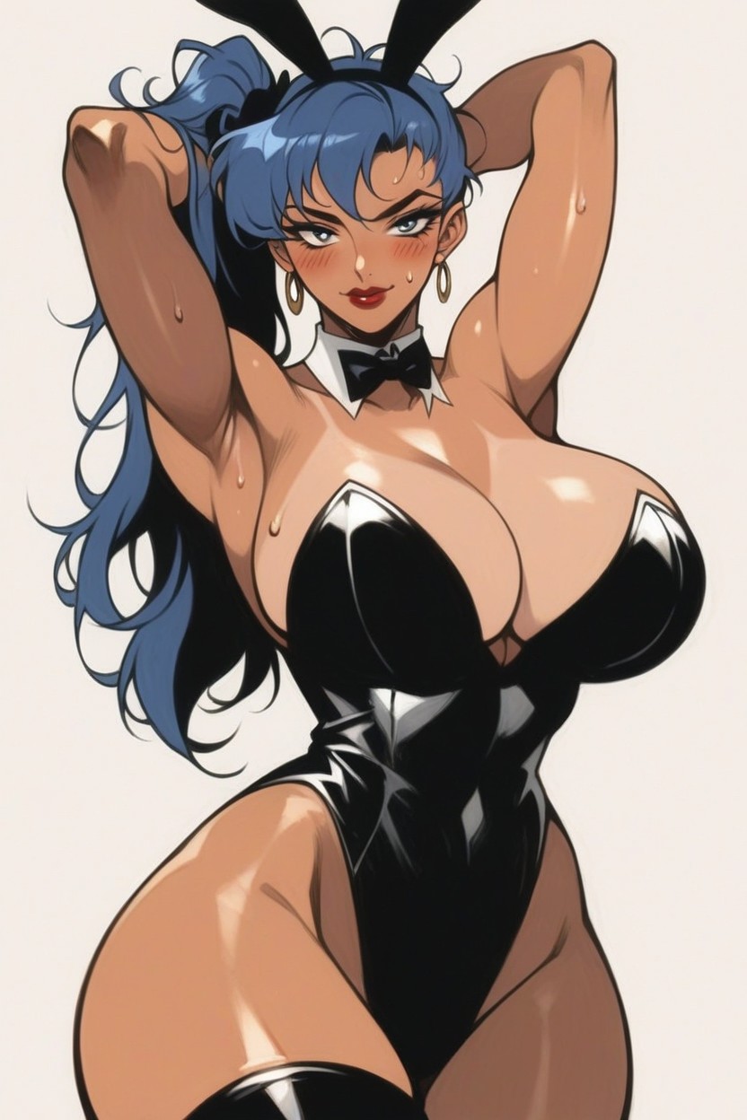 Arms Up, Messy Hair, 25+ Hentai AI Porn