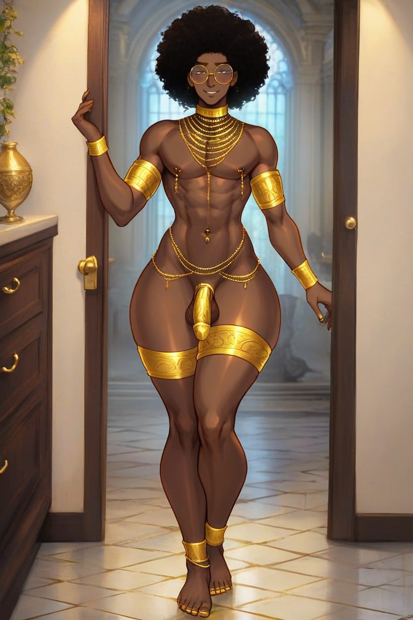 Soft Thighs, Ultra High Definition, Sexy ゲイAIポルノ