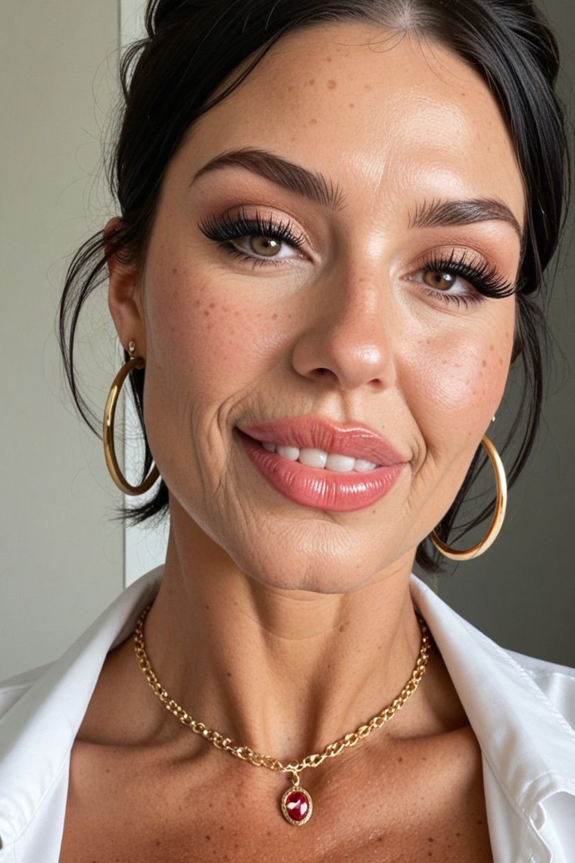 Fashion Model Lighting, Perfect Smooth Skin, Extremely Beautiful And Hyper Realistic Face AI Porn