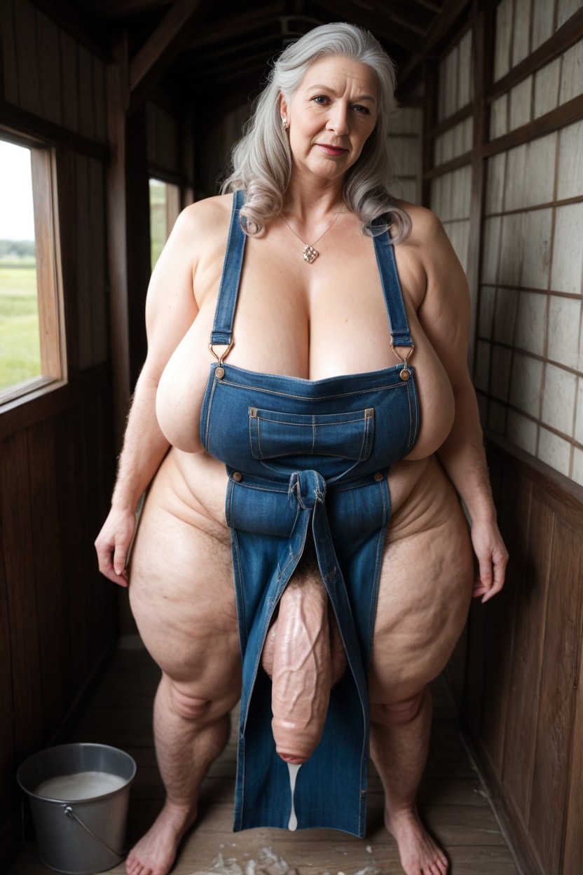 Cellulite Arms, Hairy Feet Hairy Ankles Hairy Bushy Thighs Like A Sasquatch, Big Belly AI Porn