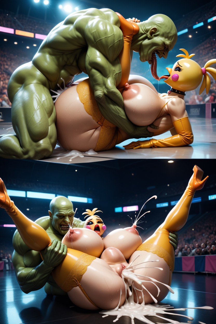 Angry Face, Deep Creampie, Toy Chica AI Porn