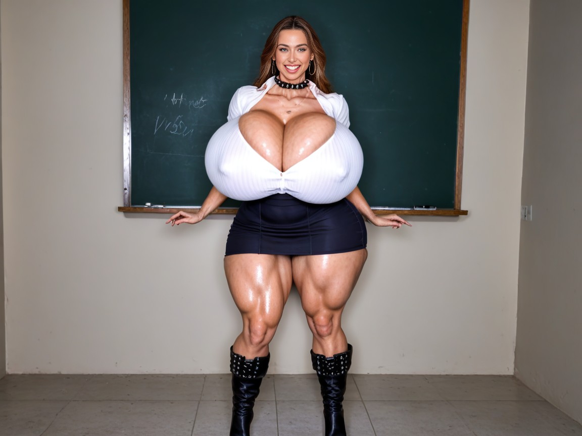 Colossal Breast, Teacher, Cellulite Light AI Porn