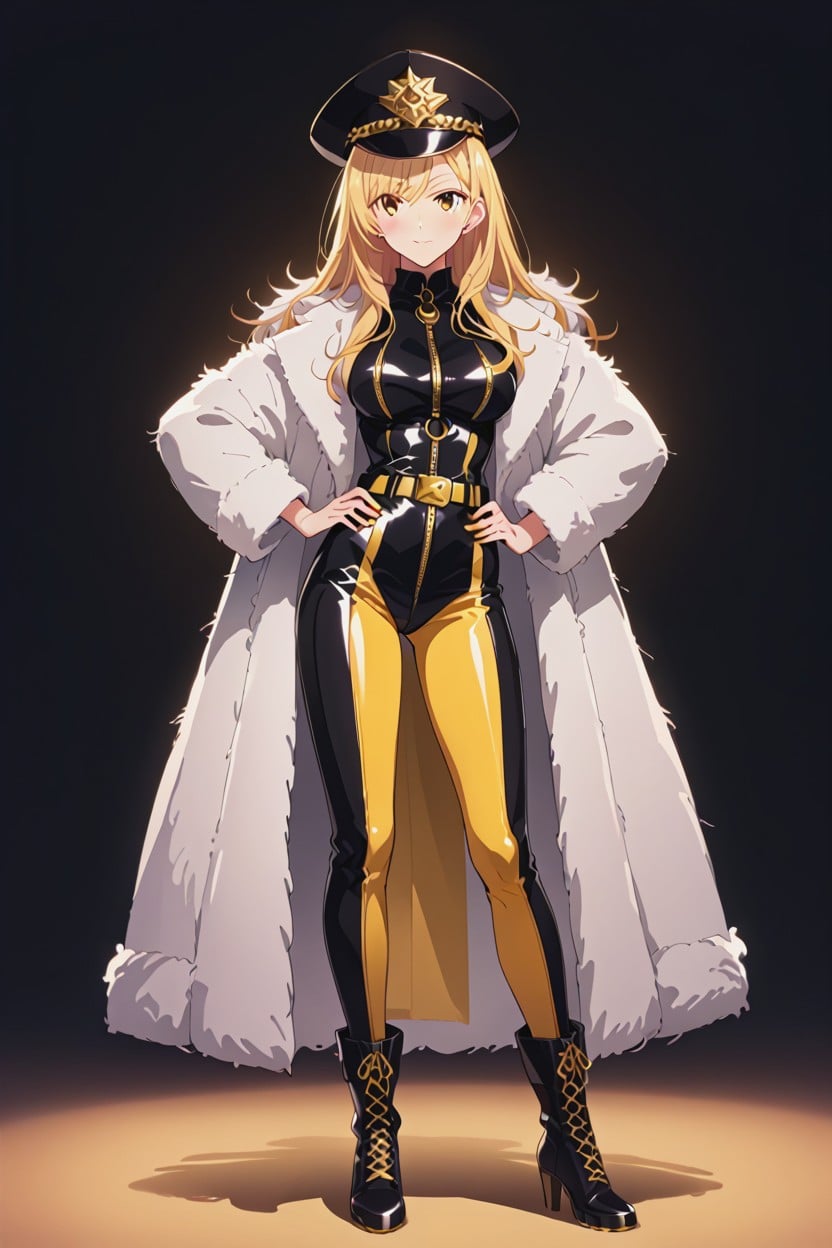 Black Hat, White Fur Coat, One Woman AI黃片