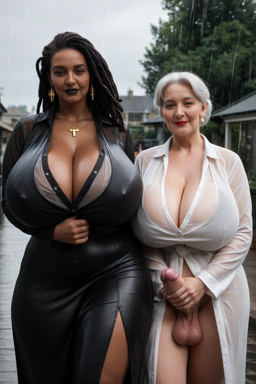 Huge Breasts, Gigantic Natural Breasts, Bbw Shemale AI Porn