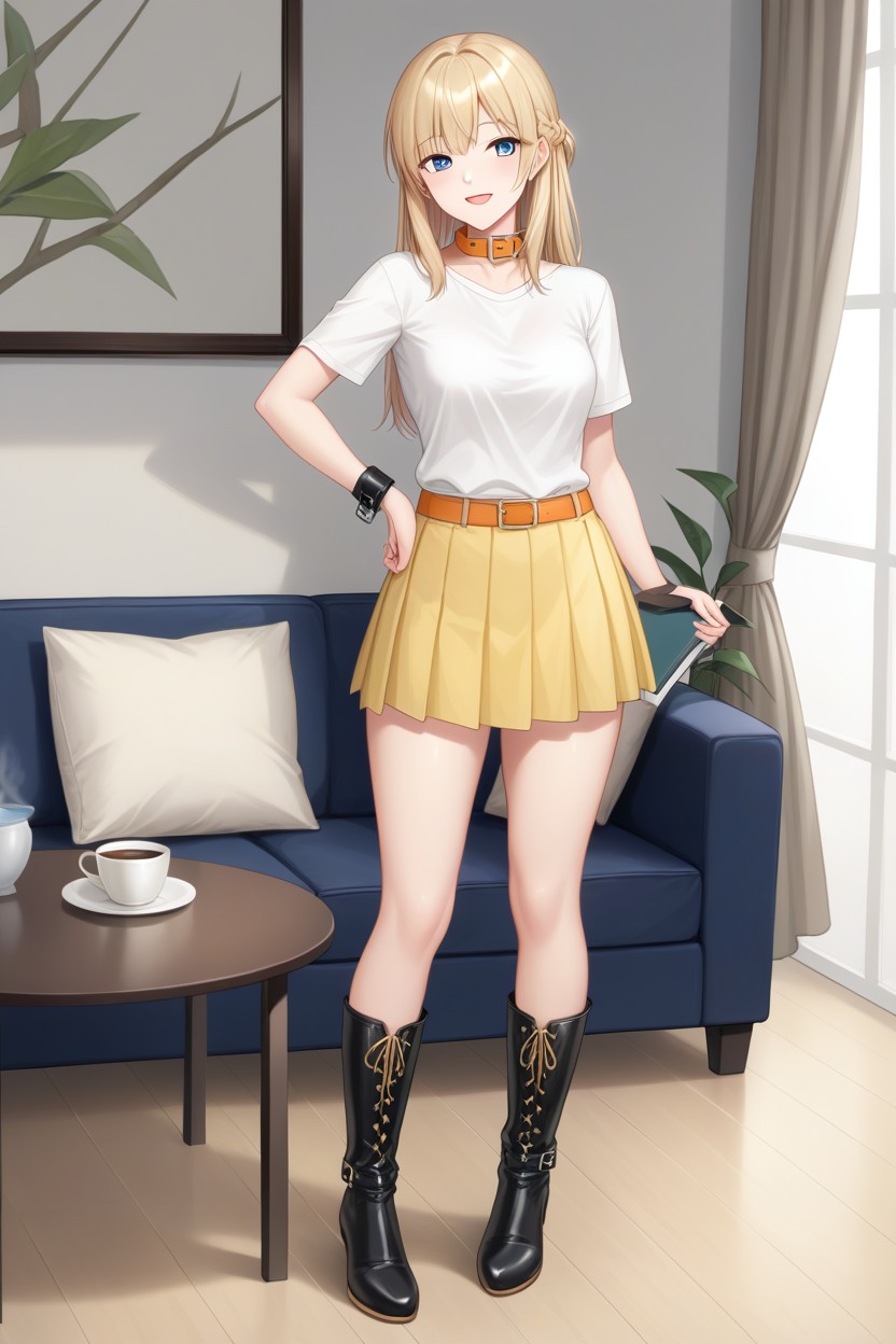 Female, Small Ass, Smooth Lines Hentai AI Porn