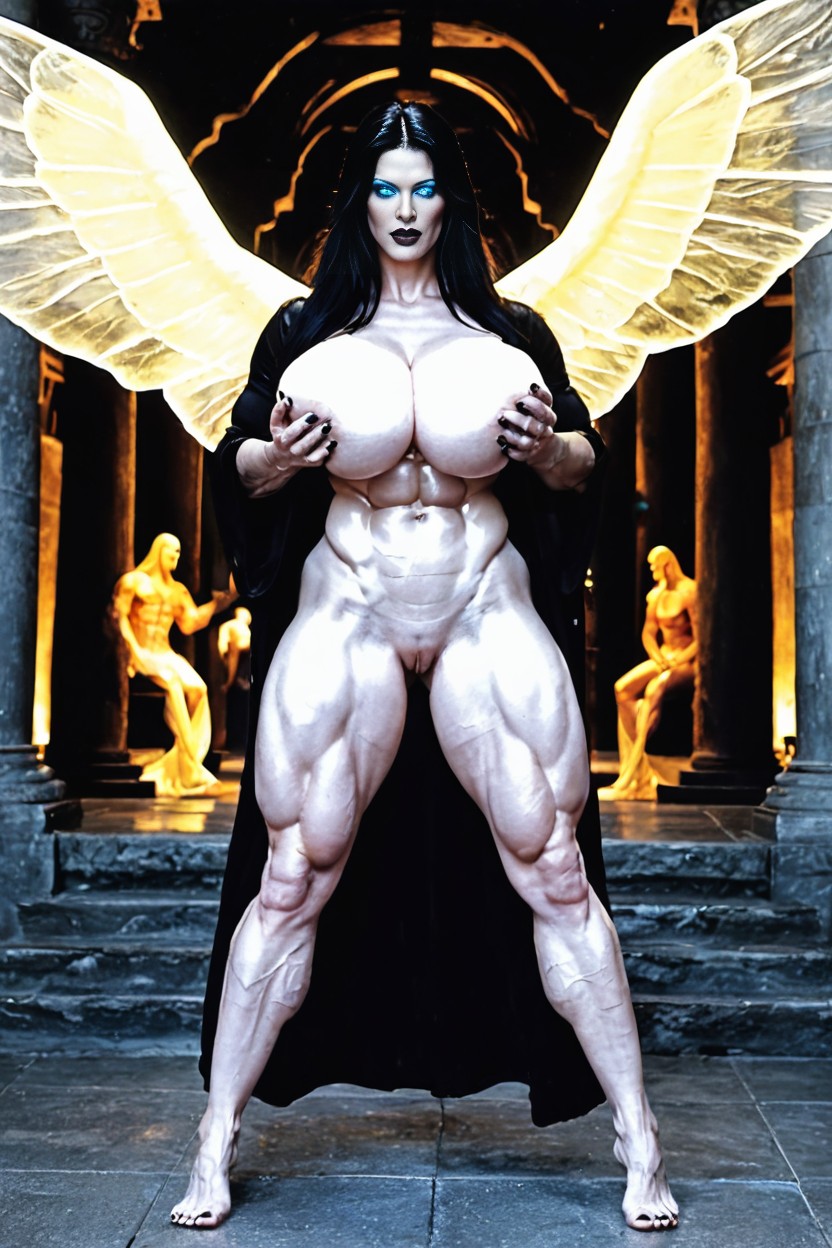 Goddess, Many People Worship The Goddess, Gigantic Tits AI Porn