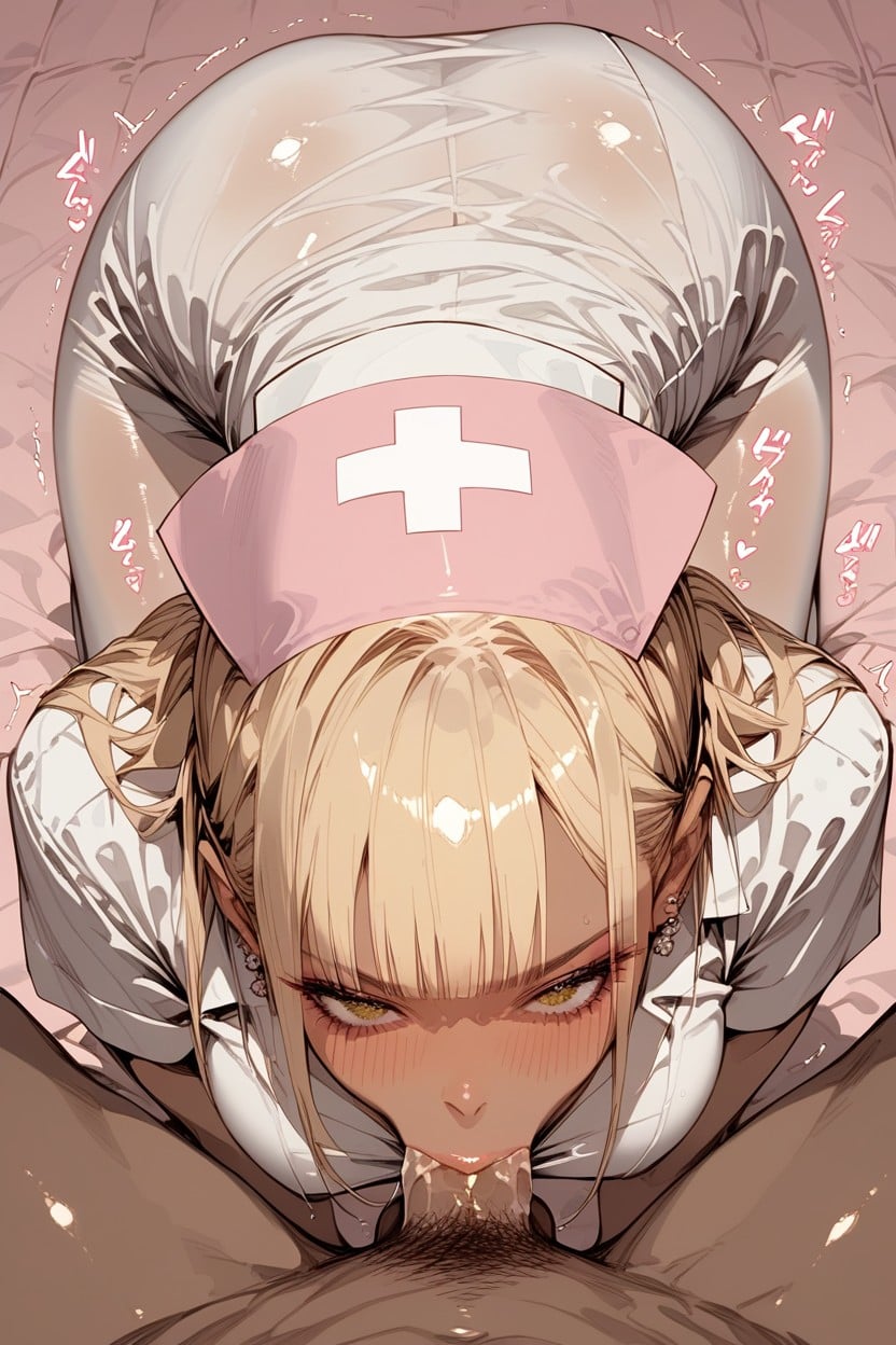 Dripping Saliva, Perfect Proportions, White Pantyhose Hentai AI Porn