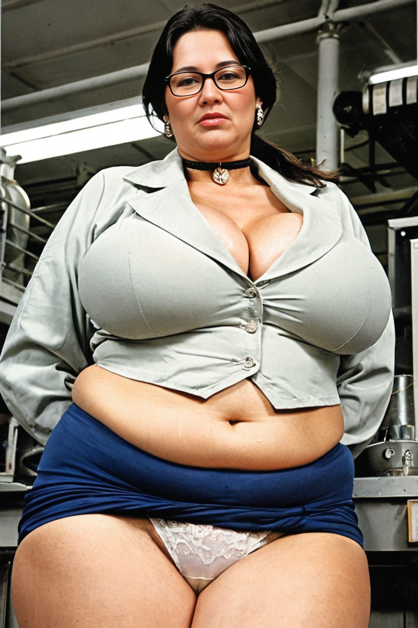 Clothed Massive Huge Breasts, Earring, Bbw Porno IA