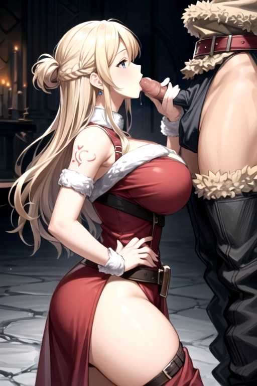 Cosplay, Open Clothes, Huge Cock Porno IA