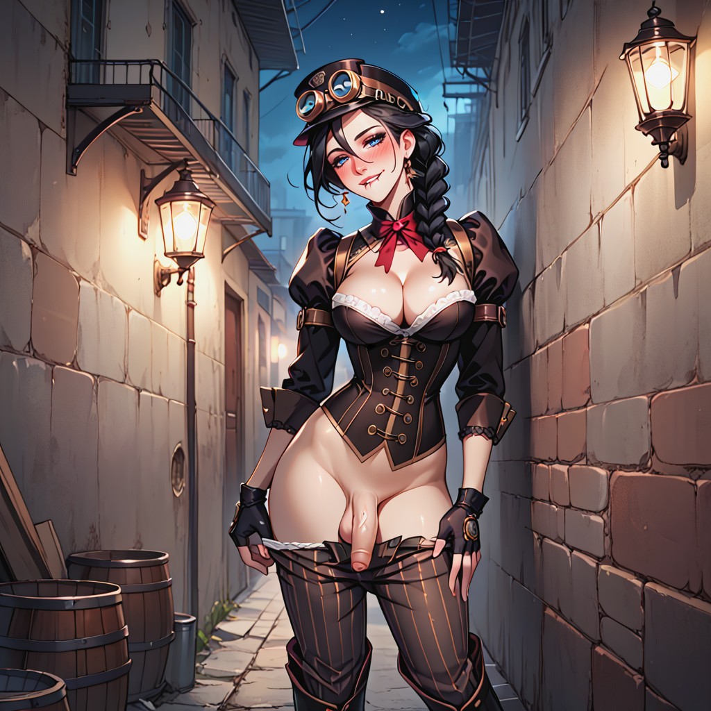 1 Person, Biting Lip, Ultra Detailed Hentai AI Porn