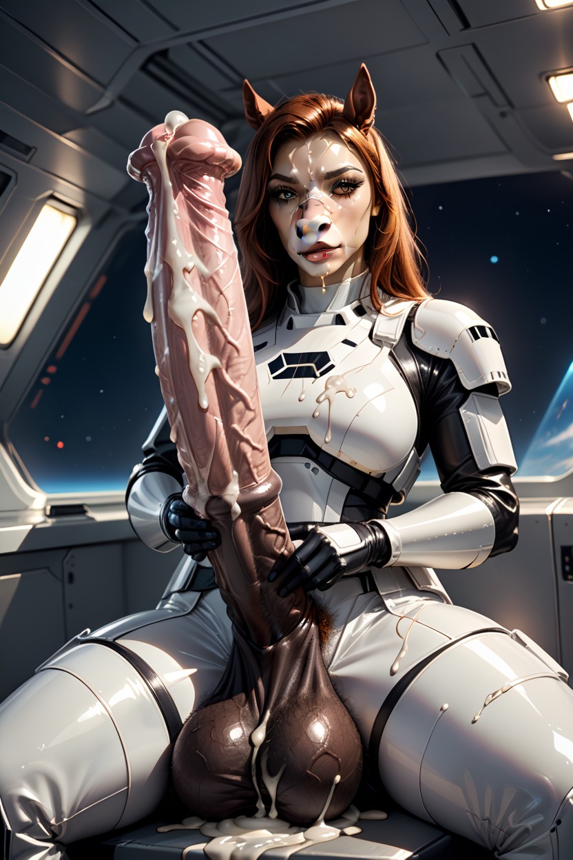 Wearing Full Condom, Beautiful, Star Wars Stormtrooper Furry IA