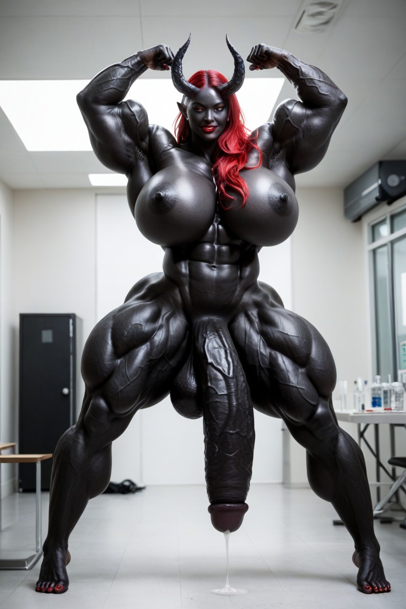 Laboratorio, Wide Hips, Hourglass Figure Porno shemale IA