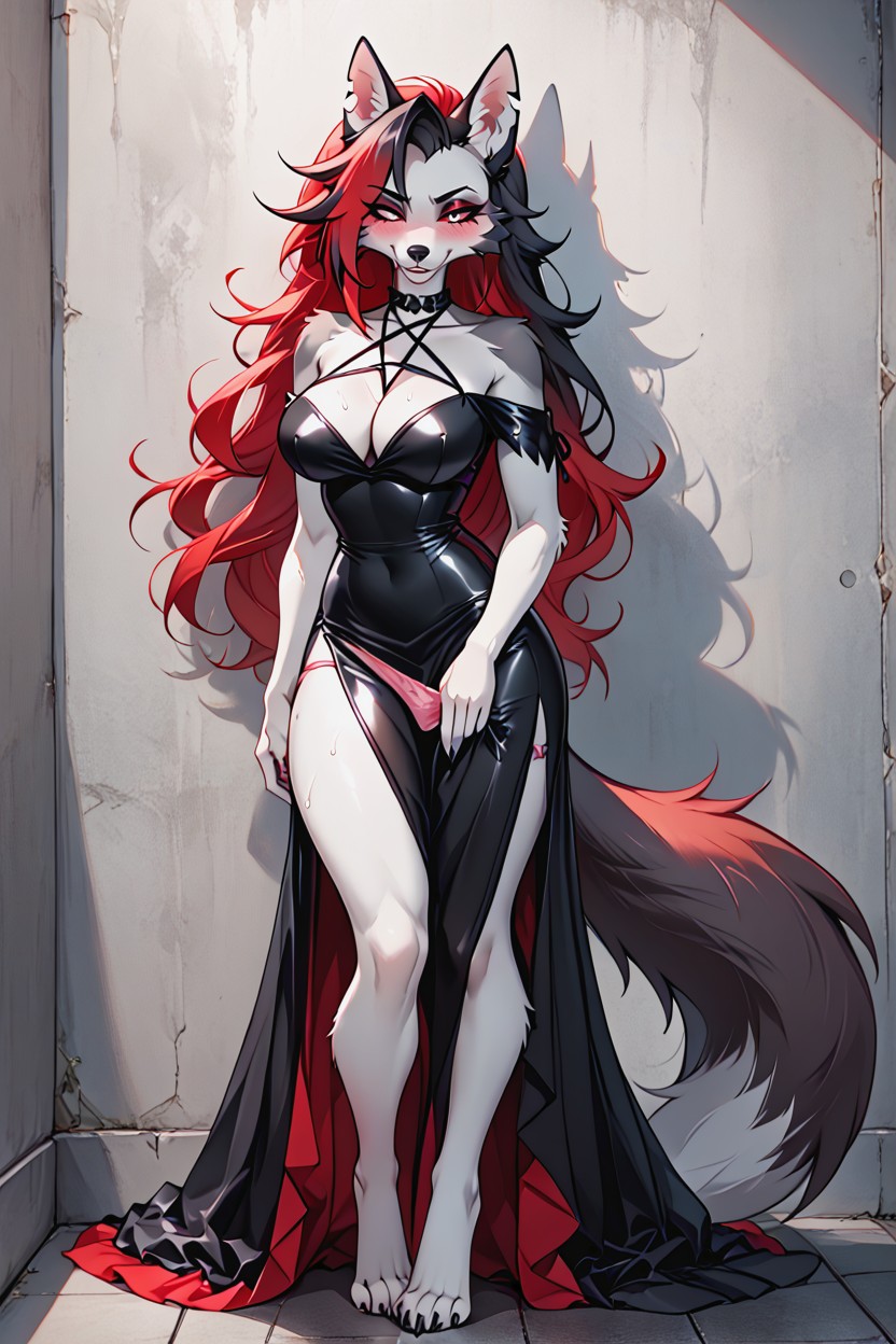 Sexy Legs, Gothic, En Caliente Furry IA