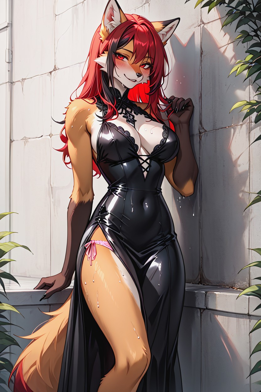 Shortest Dress, Skimpy Dress, Osaka Furry IA