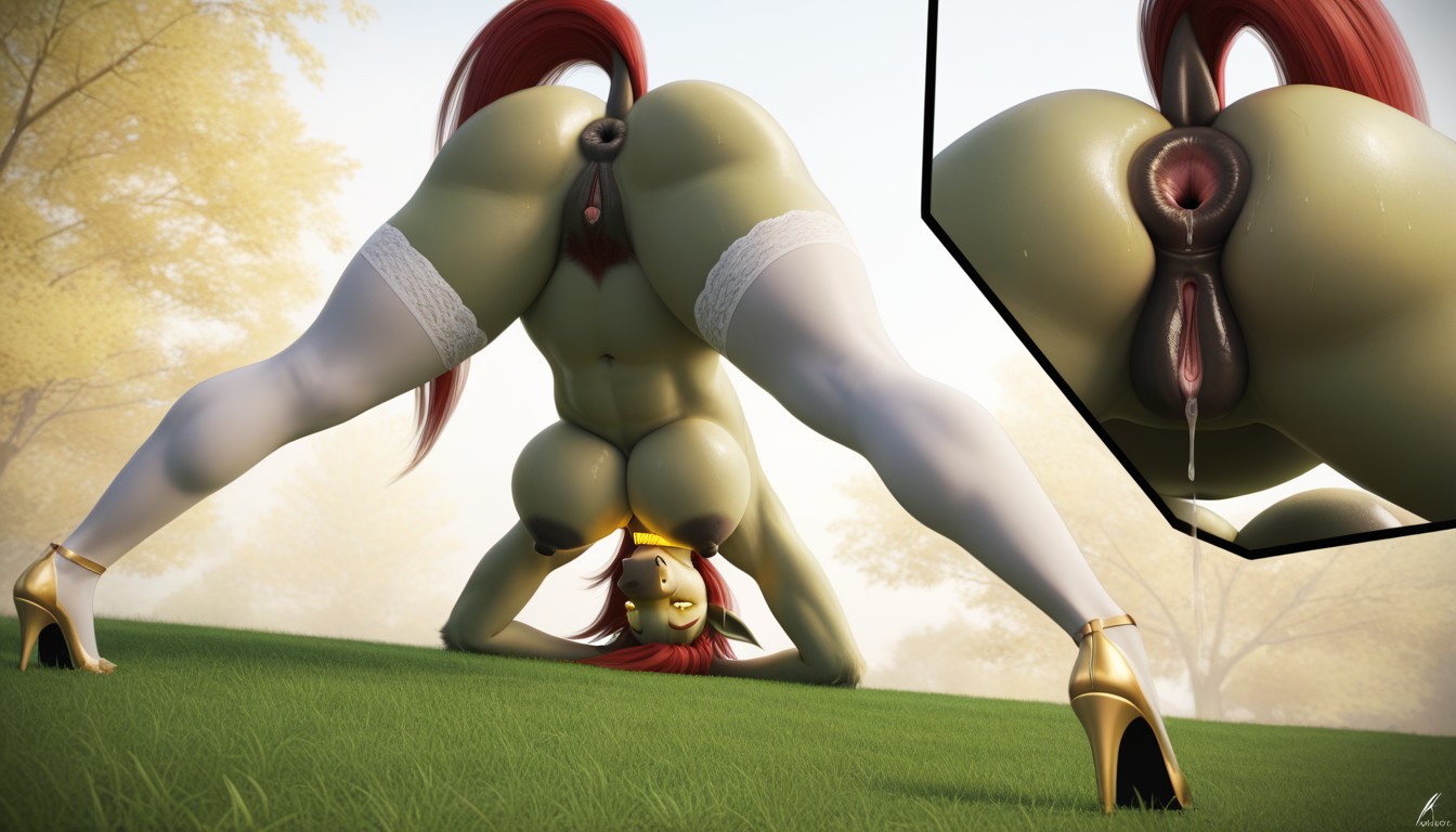 Large Ass, Belly, Horsefemale Furry IA