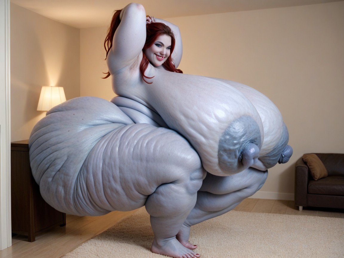 Decrease Waist Size, Increase Thigh Size, Ussbbw BBW AI Porn