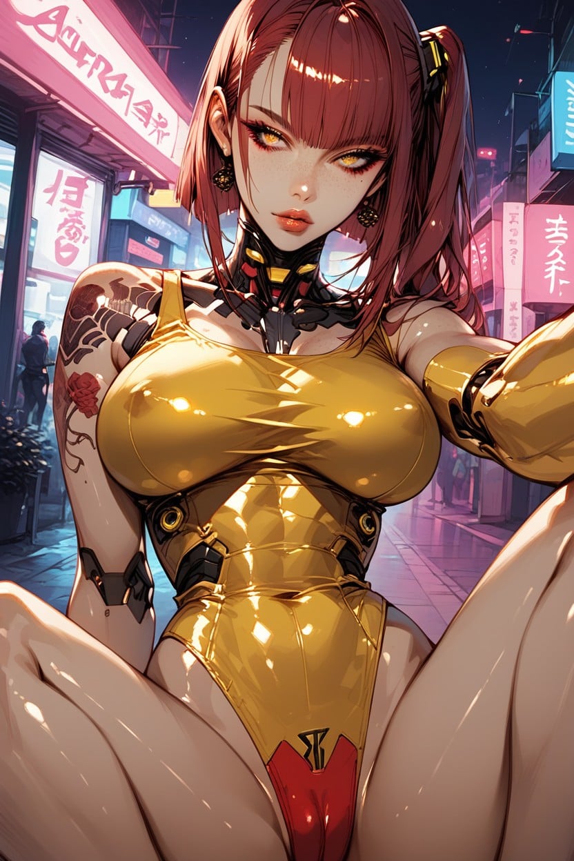 Ultra Detailed, Sci-fi, Rounded Ass Hentai IA