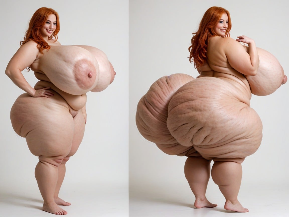 Increase Thigh Size, Increase Thigh Size, Increase Ass Size BBW AI Porn