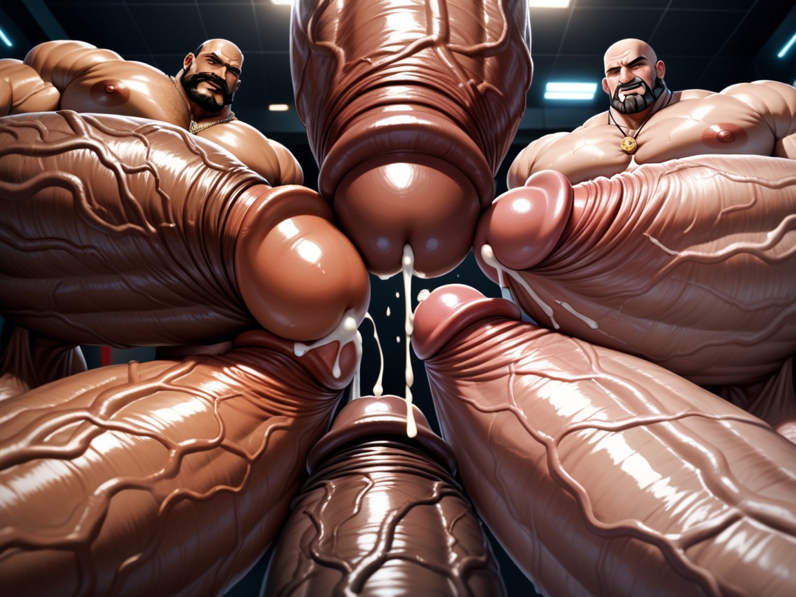 Extreme Hyper Boobs, Extrêmement Lourd En Bas, Man Men Only Porno IA Gay