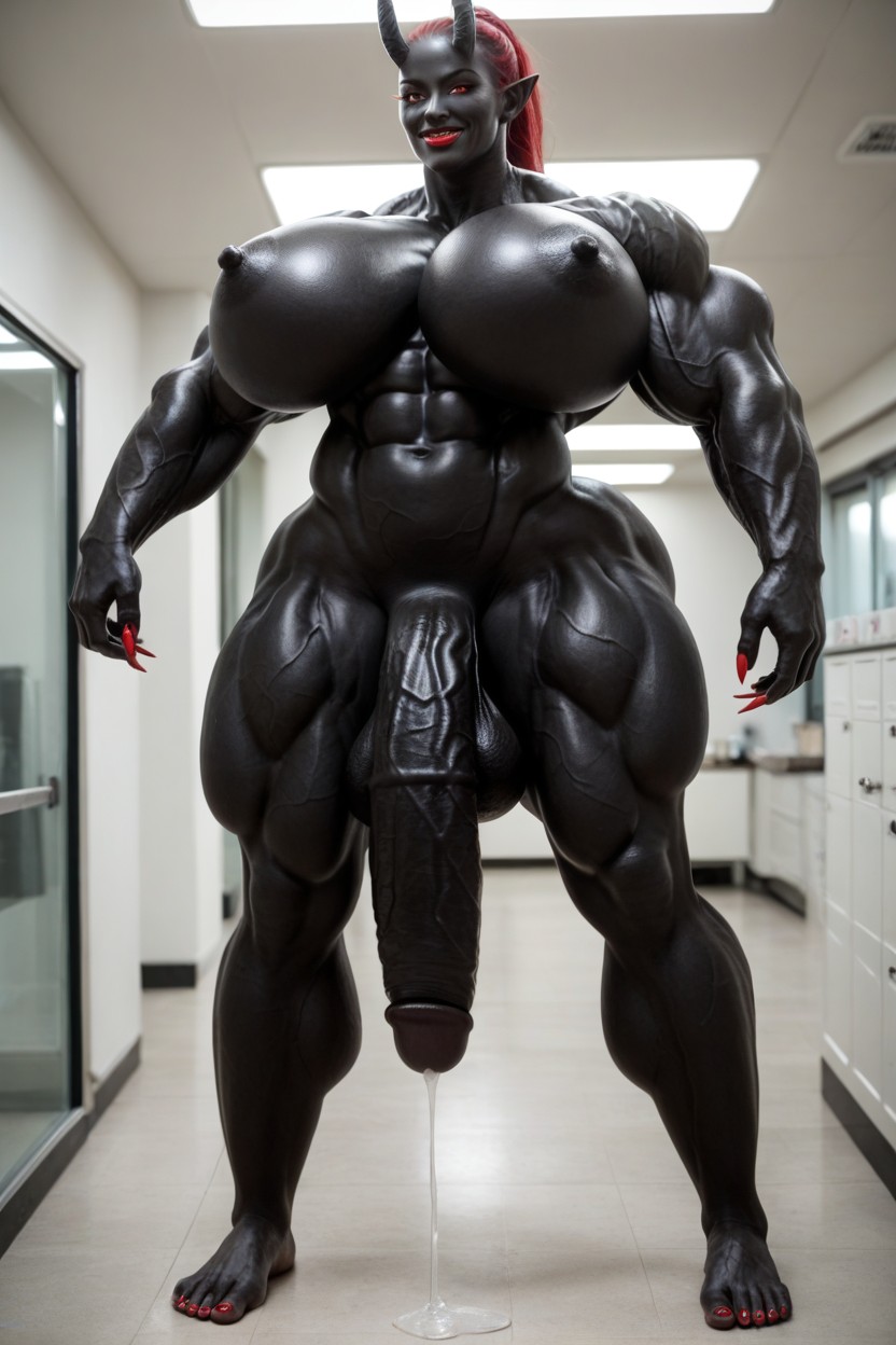 Full Body View, Seductive Pose, Big Claws 쉬메일 AI 야짤