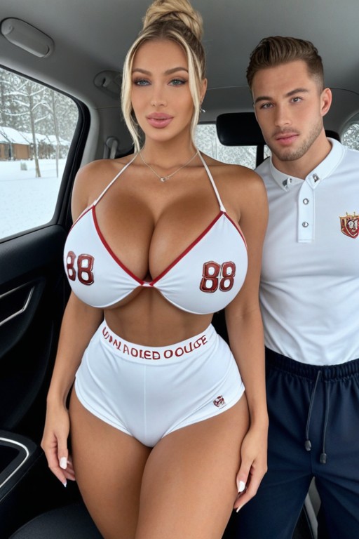 Sweetheart, Snowing, Perfect Body AI Porn