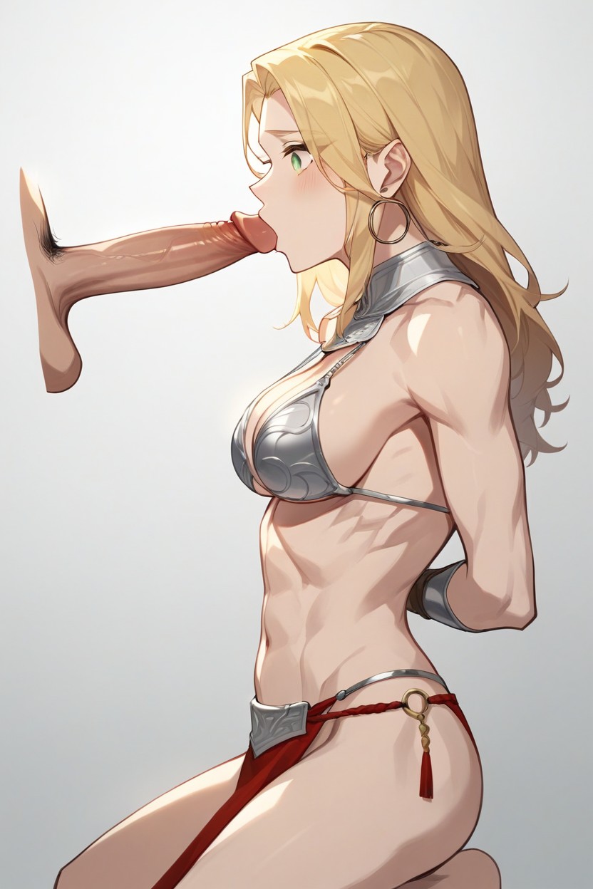 Model, Sad, Hair Is Tied Low Hentai AI Porn