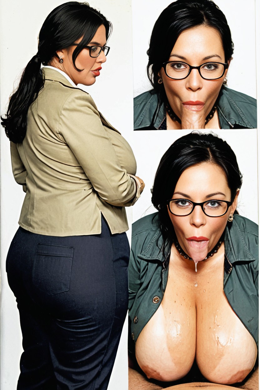 Extreme Deepthroat, Pov Blowjob, Wearing Light Green Working Jacket AI Porn