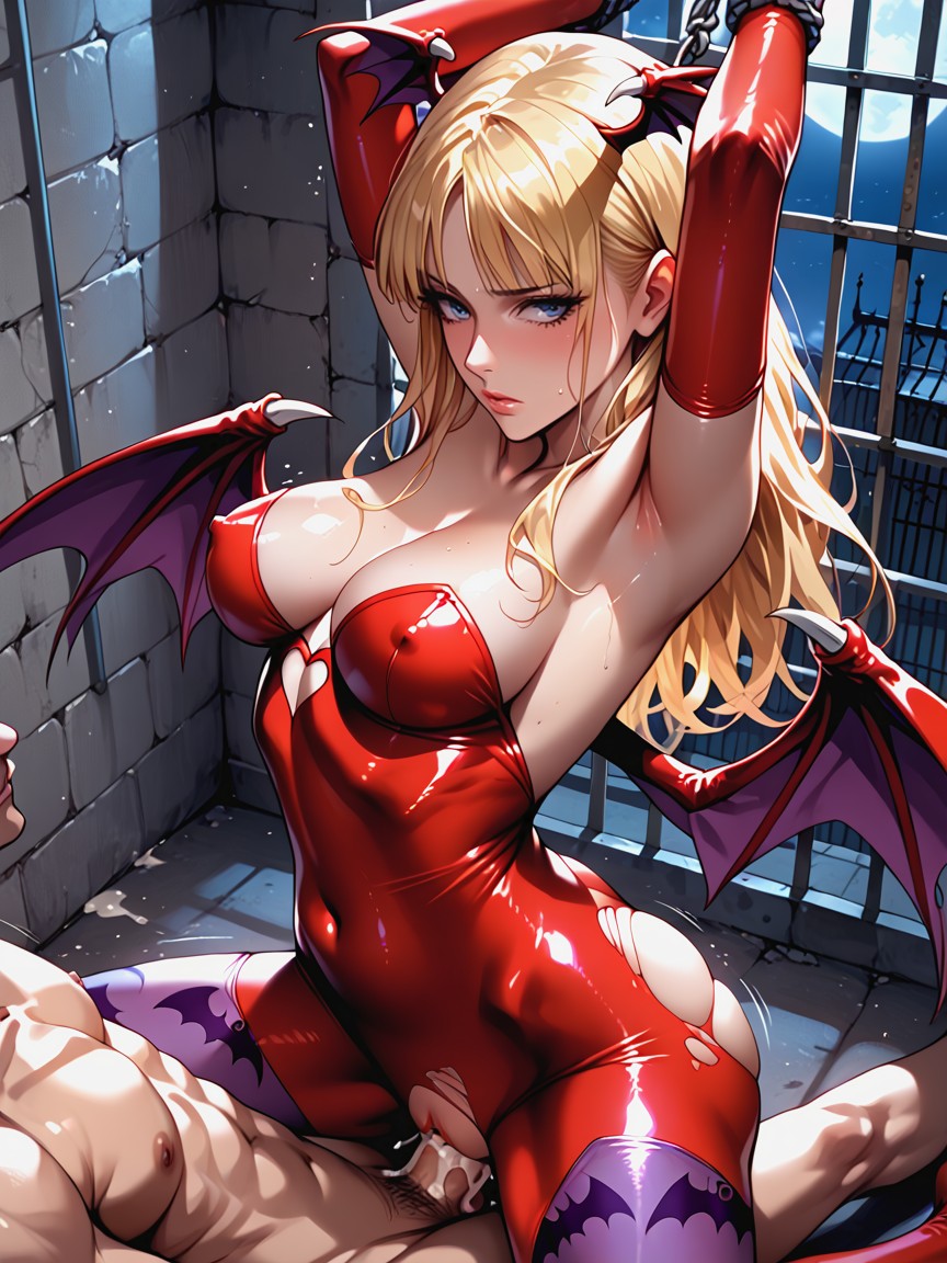 Shiny Skin, Restrained, 18+ Hentai AI Porn