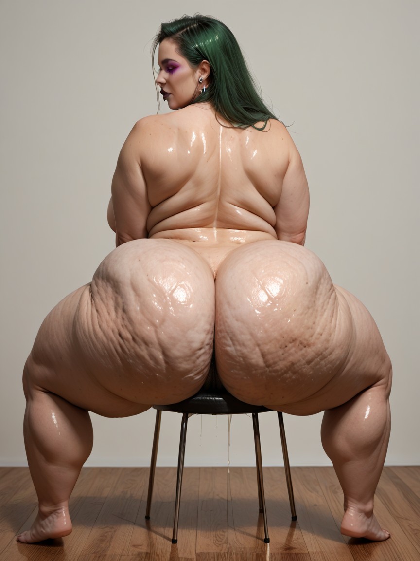 Cellulite, Great Big Ass, Pounds BBW AI Porn