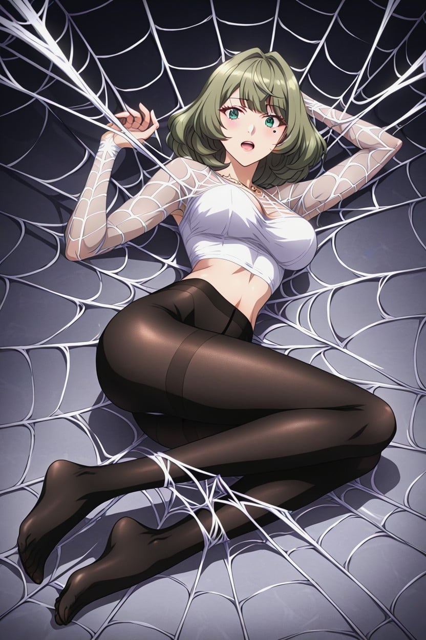 25+, Wearing Pantyhose, More Webs Hentai AI Porn