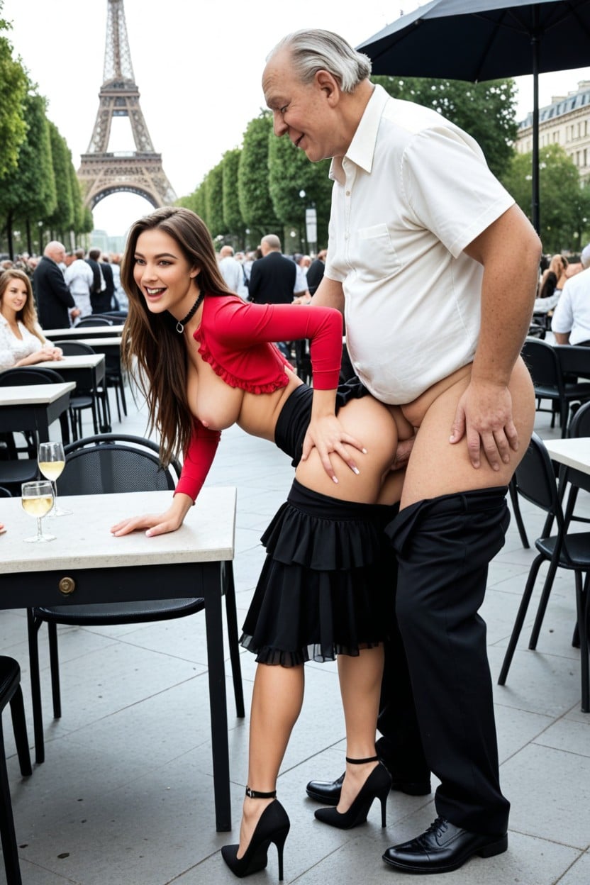 No Other Woman In The Picture, Fucked From Behind, Many People Around AI Porn