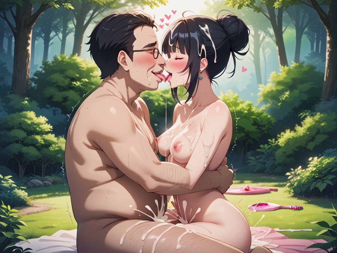 Hard Kissing, Powerful Brainwashing, Kiss Hentai AI Porn