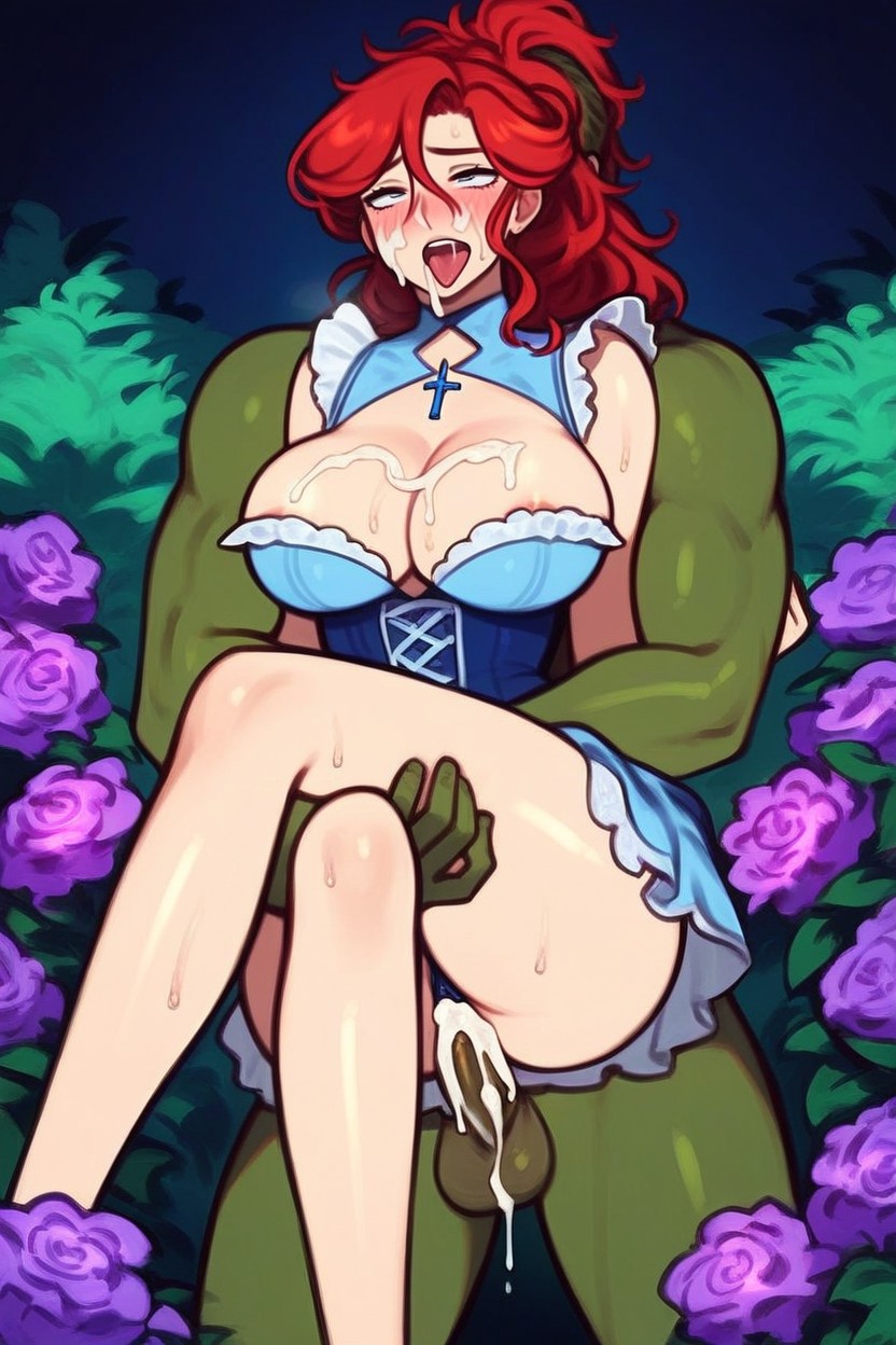 Carry Sex, Ariel Dress, Ahegao Hentai AI Porn