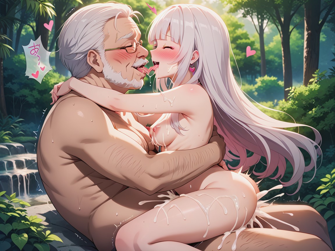 Hot Face, Big Love Hearts, Steamy Breath Hentai AI Porn
