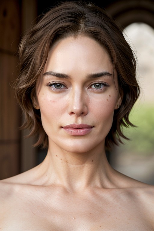 Round Cheeks, Long Eyelashes, Pretty Face AI Porn