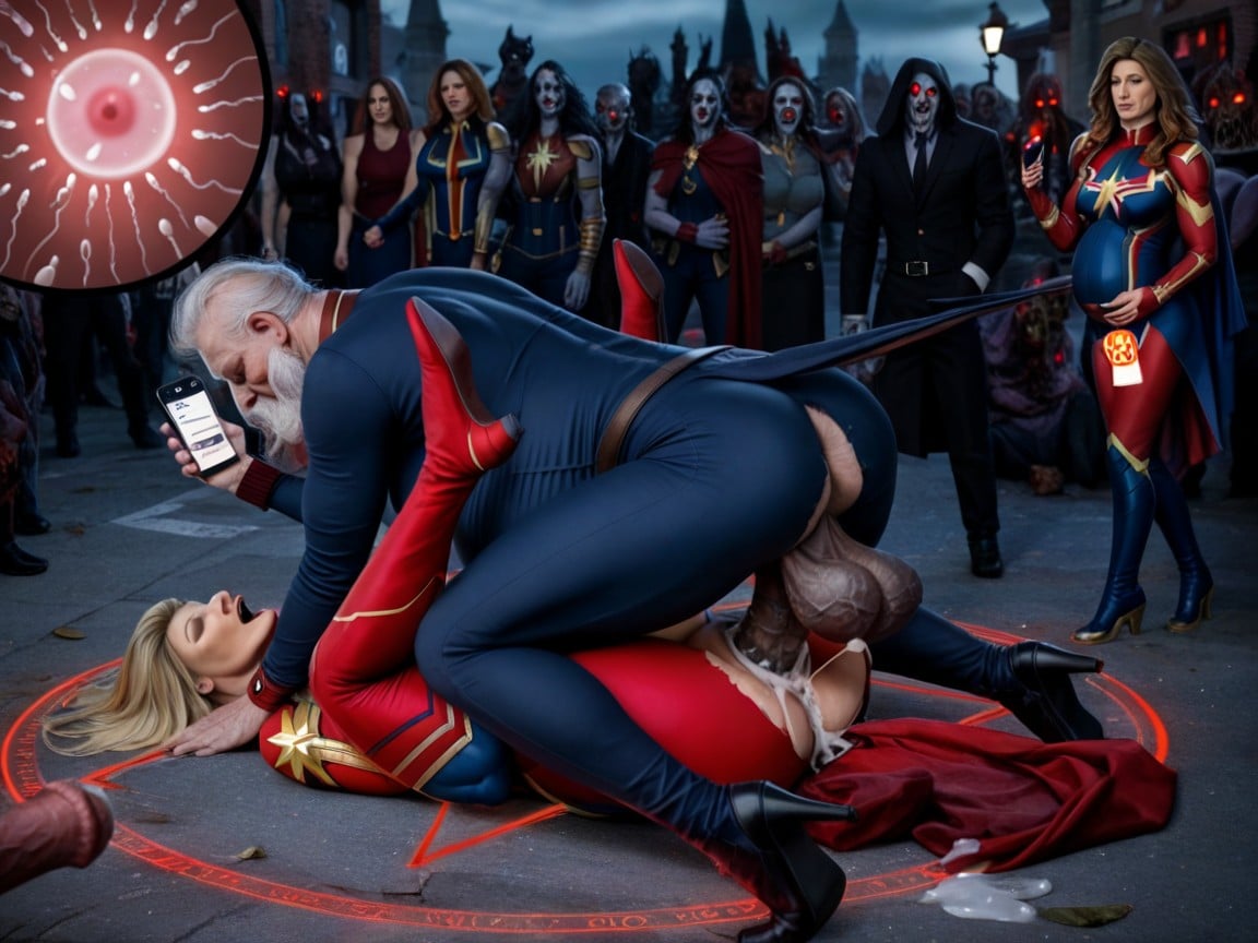 Evil Summoning Circle, Evil Womb Tattoo, Public AI Porn