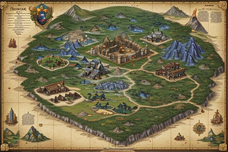 Map Art, Homm Towns On Map, Classic Art Porno IA