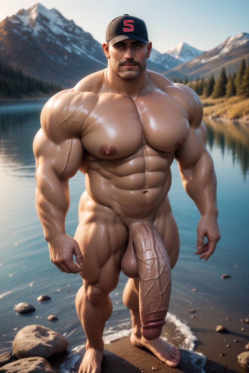 Oiled Body, Naked Body, Hyper Round Biceps Porno IA Gay