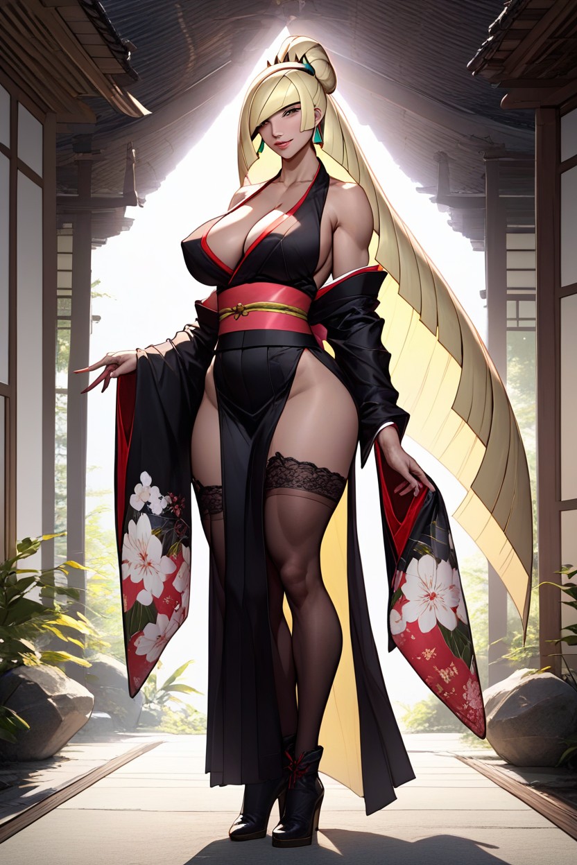 Oily Skin, Backlit, Cool Ladies Boots Hentai AI Porn