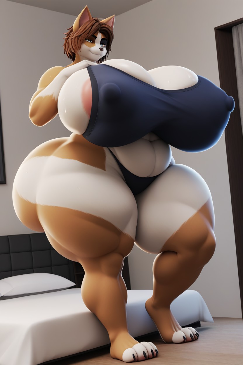 Breeder, Ssbbw, 30+ Pornografia peluda com IA