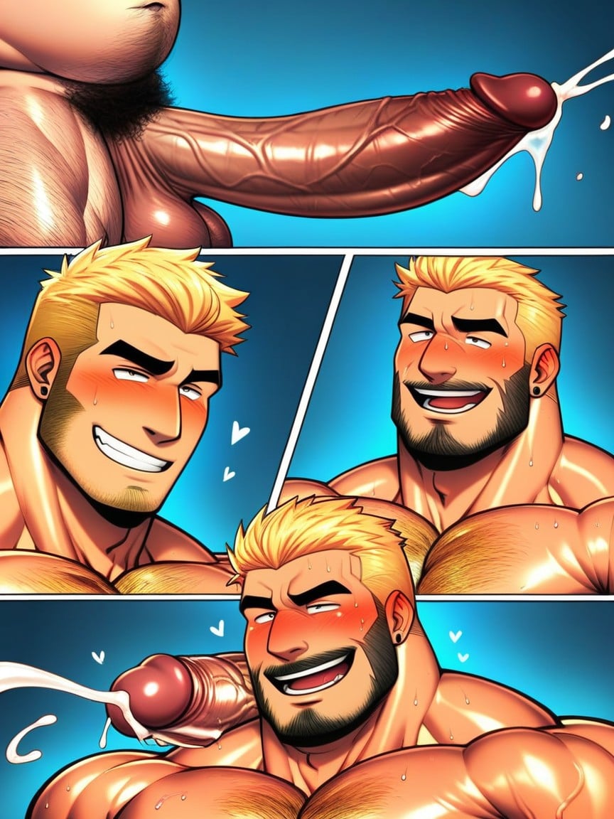 Foreskin, Thick, Fat Dick AI Gay Porn