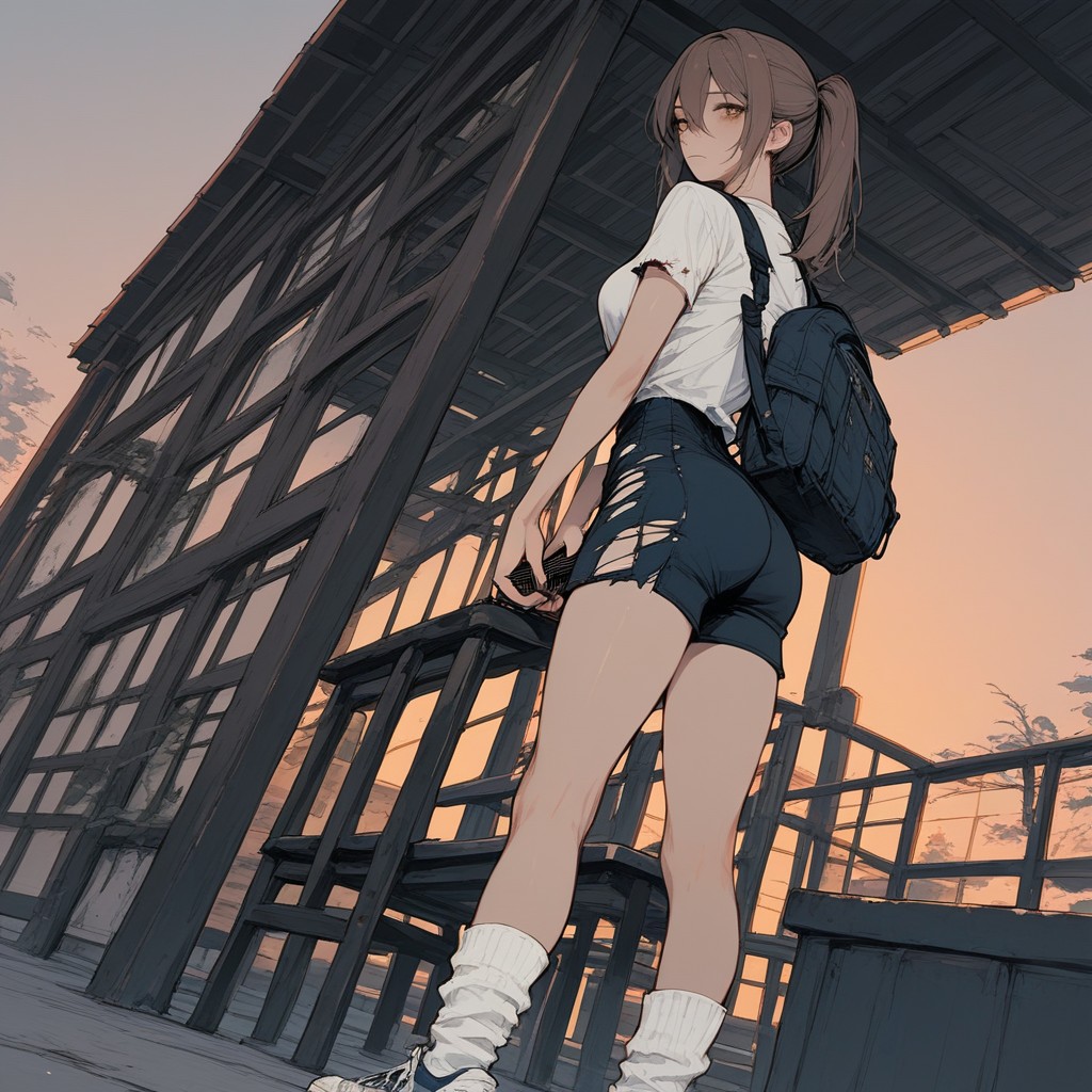 Dirty Skin, Snatched Waist, Dutch Angle Hentai AI Porn