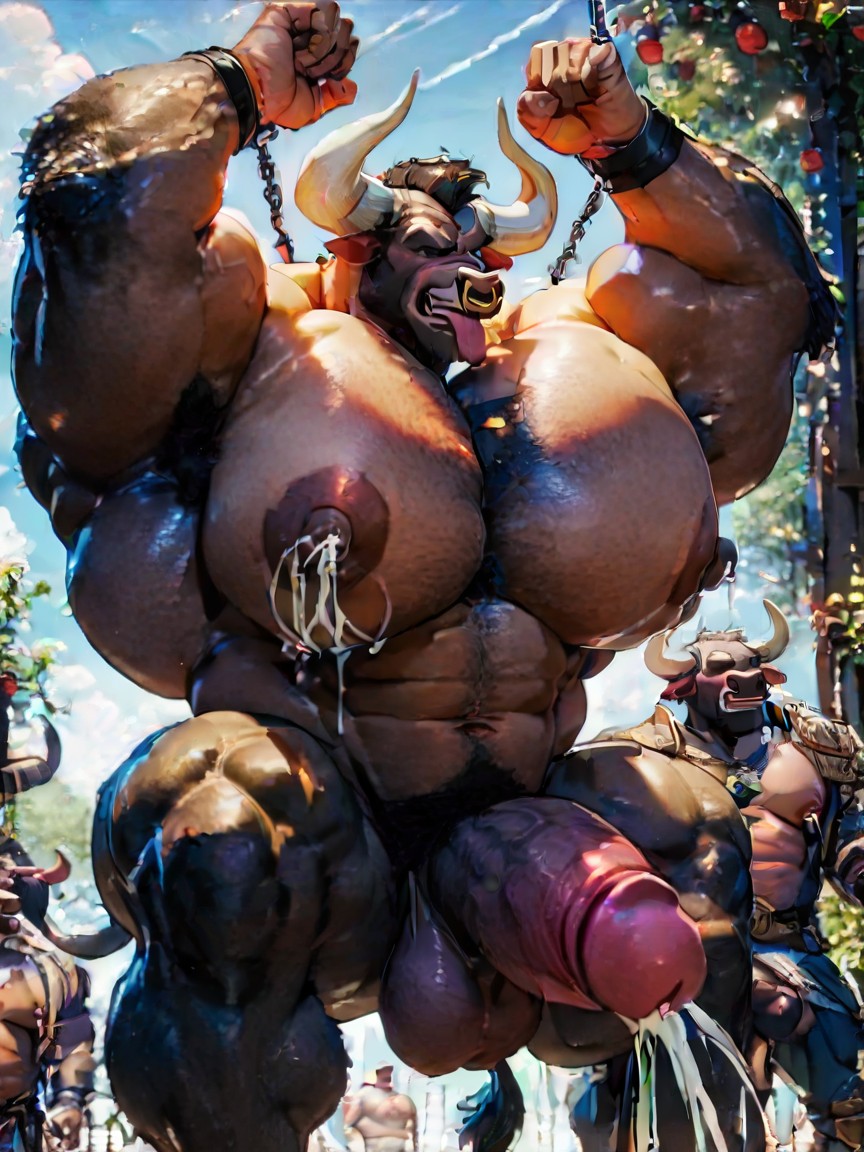 Hyper Pecs, Round Ass, Thick Thighs Porno gay IA