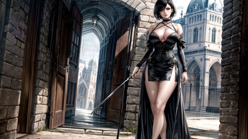 Night, Rounded Ass, Surreal AI Porn